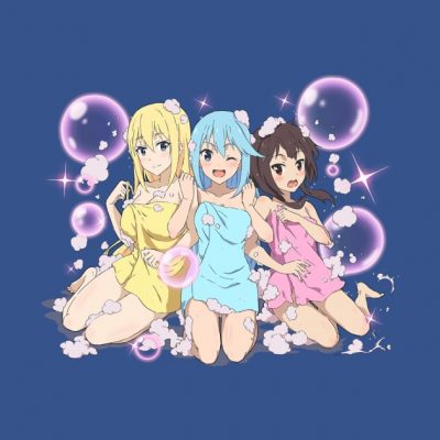 Konosuba Girls Bathtime Crewneck Sweatshirt Official Cow Anime Merch