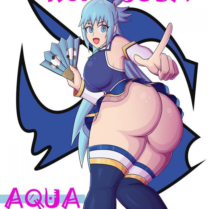 Aqua - Konosuba Tote Bag Official Cow Anime Merch