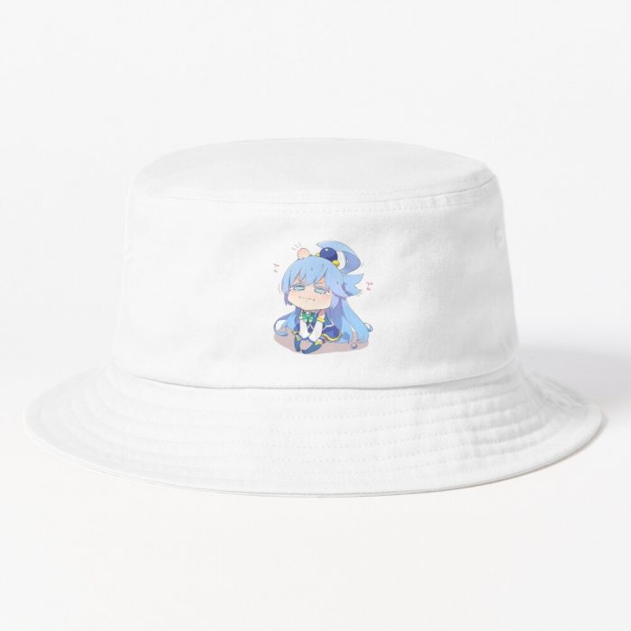 Konosuba Aqua Bucket Hat Official Cow Anime Merch