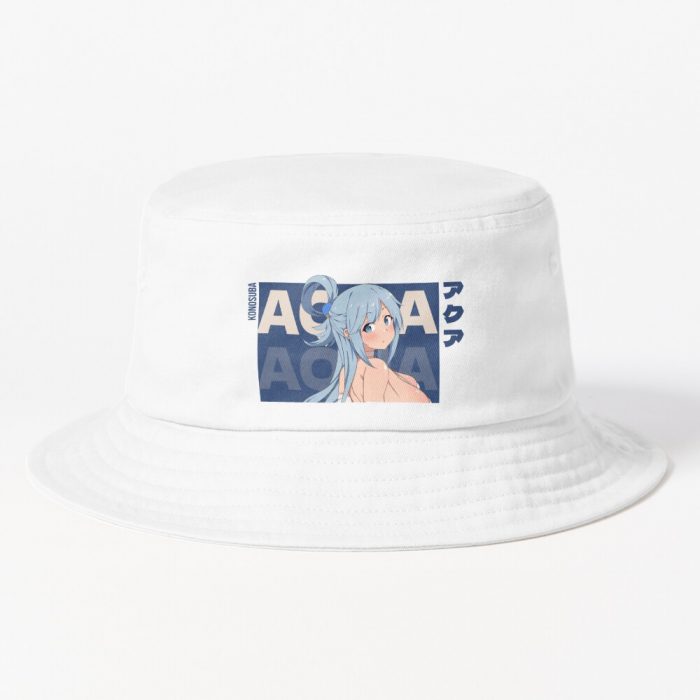 Aqua Konosuba Bucket Hat Official Cow Anime Merch