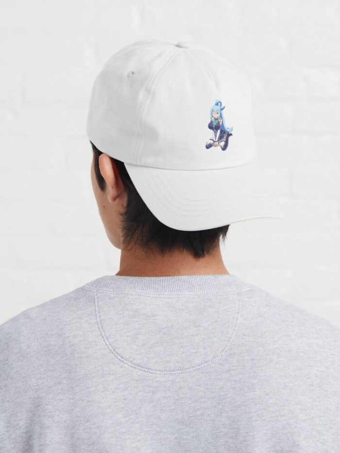 Cute Aqua Konosuba Cap Official Cow Anime Merch