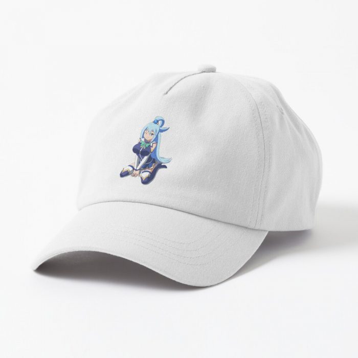 Cute Aqua Konosuba Cap Official Cow Anime Merch