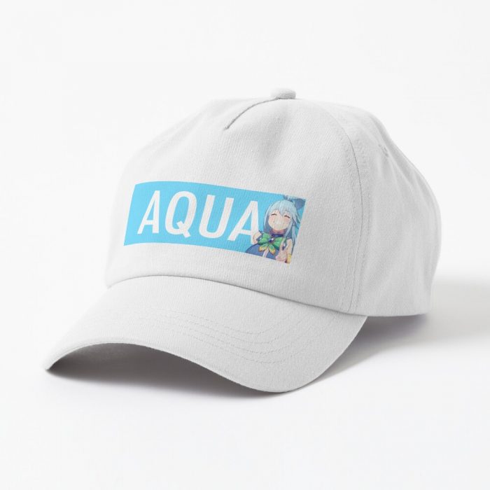 Aqua Konosuba Name Tag Cap Official Cow Anime Merch