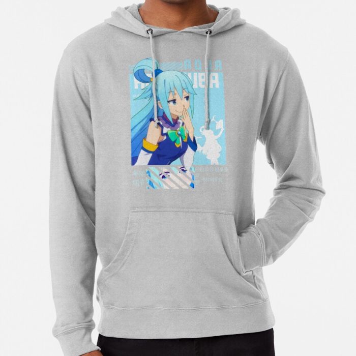 Aqua - Konosuba Hoodie Official Cow Anime Merch