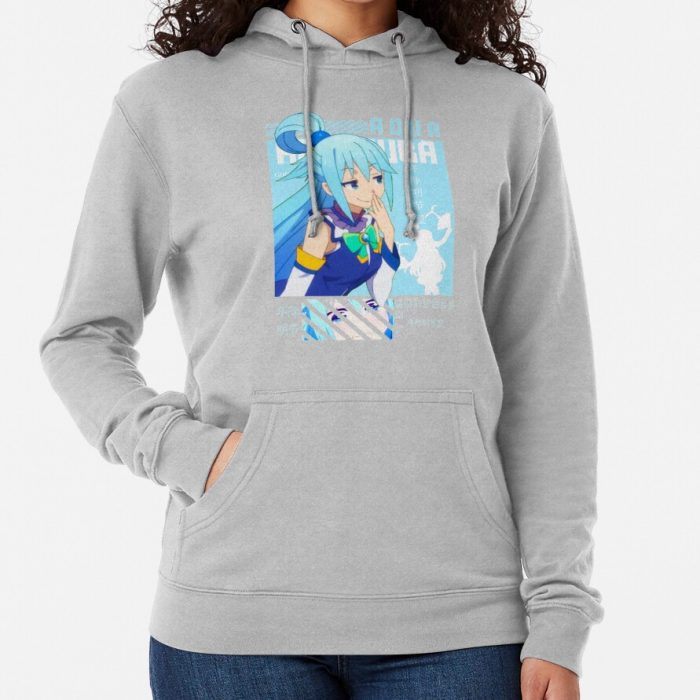 Aqua - Konosuba Hoodie Official Cow Anime Merch