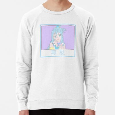 Pastel Aqua Sweatshirt Official Cow Anime Merch