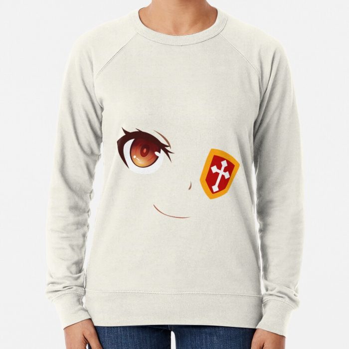 Aqua Konosuba Logo Sweatshirt Official Cow Anime Merch