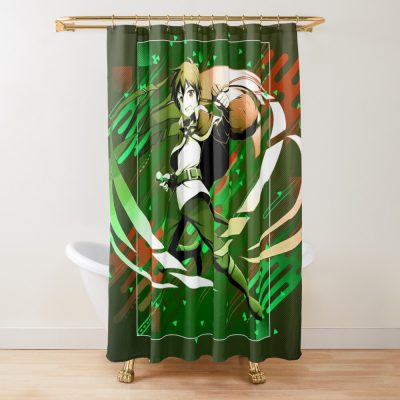 Kazuma - Konosuba *Modern Graphic Design* Shower Curtain Official Cow Anime Merch