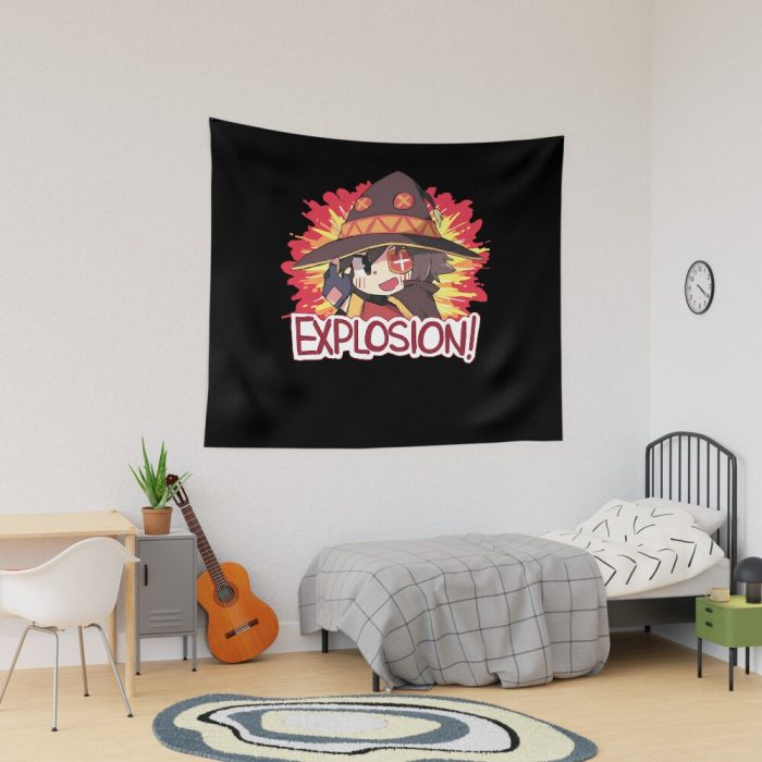 Megumin Konosuba Explosion Tapestry Official Cow Anime Merch