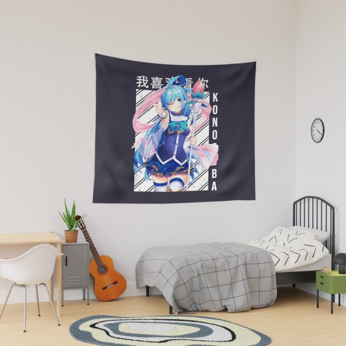 Great Model Konosuba Anime Konosuba Aqua Tapestry Official Cow Anime Merch